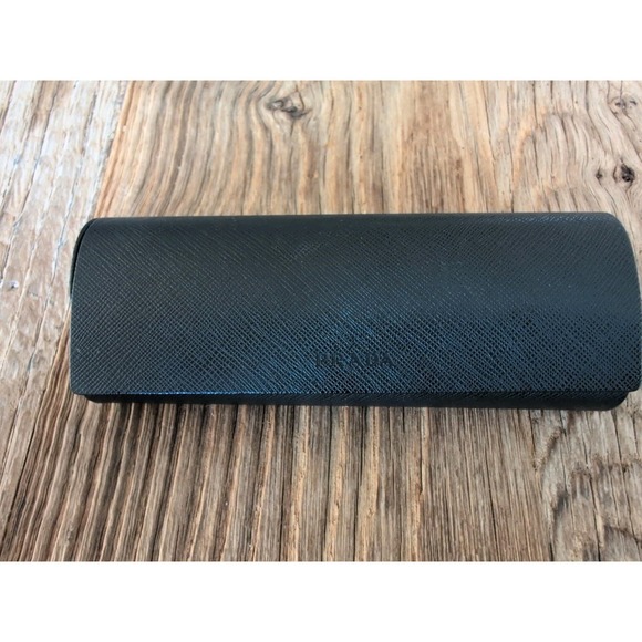 Prada Other - Prada Sunglasses Eyeglasses Case Back Hard Shell Magnetic Clasp 6"